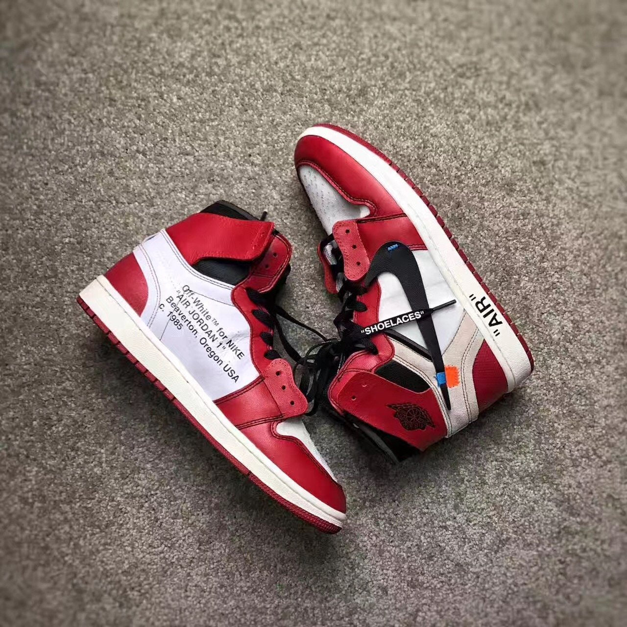 Jordan 1 Retro High Off-White Chicago – Shoe It To Me